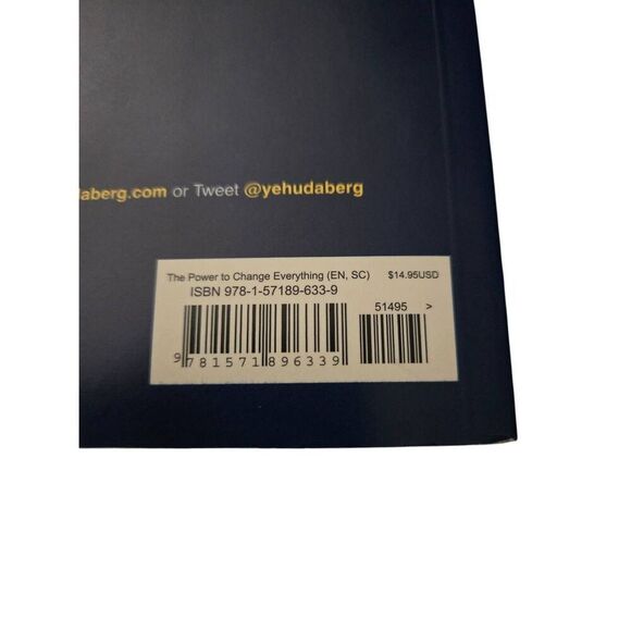 The power to change everything by Yehuda Berg - kabbalah publishing - isbn 97815 - Picture 6 of 6